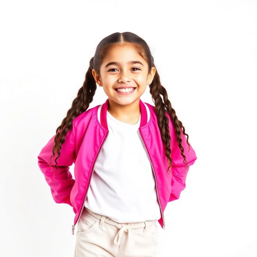 Cute urban outfits for little girls hot pink bomber jacket